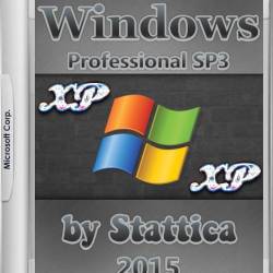 Windows XP Pro SP3 by Stattica 2015 (x86/RUS)