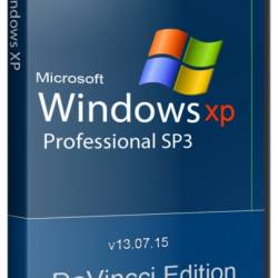 Windows XP Professional SP3 DaVincci Edition v13.07.15 (2015/RUS)