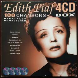 Edith Piaf - 100 Chansons 4CD Box Set (1998) MP3