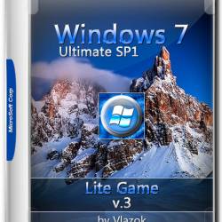 Windows 7 Ultimate SP1 x86 Lite Game v.3 by Vlazok (RUS/2016)