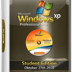 Windows XP Pro SP3 x86 Student Edition Oktober 27th 2016 (ENG/RUS)