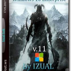 Windows 10 Enterprise x64 14393.693 v.1607 by IZUAL v.11 (RUS/2017)