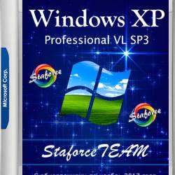 Windows XP Professional VL SP3 StaforceTEAM 27.11.2017 (x86/RUS)