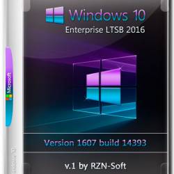 Windows 10 Enterprise LTSB x64 1607 by RZN-Soft v.1 (RUS/2018)