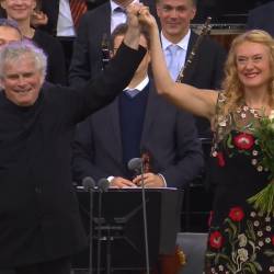    -2018      -    /Simon Rattle and Magdalena Kozena at the Waldbuhne - Berliner Philharmoniker/(  "" - LIVE 24.06.2018) HDTVRip