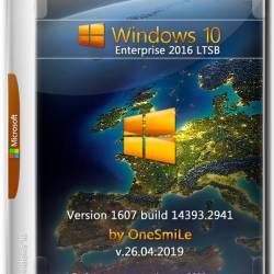Windows 10 Enterprise LTSB x64 by OneSmiLe v.26.04.2019 (RUS)