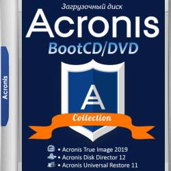 Acronis BootCD/DVD by andwarez 16.09.2019 (x86/x64/RUS)