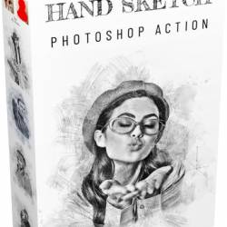 GraphicRiver - Hand Sketch Photoshop Action