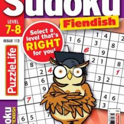 PuzzleLife Sudoku Fiendish 78 - Issue 113, 2025