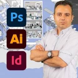 AI Architectural Graphic: Photoshop, InDesign & Illustrator