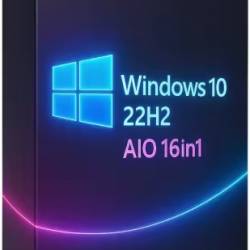 Windows 10 22H2 build 19045.6691 AIO 16in1 Preactivated Multilingual December 2025