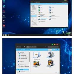 Classic Blue Skin Pack -   Windows 7