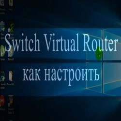 Switch Virtual Router:   (2015)