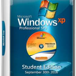 Windows XP Pro SP3 x86 Student Edition September 30th 2016 (ENG+RUS)