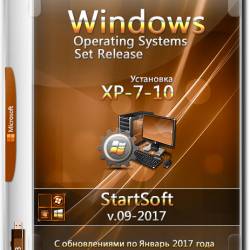 Windows Operating Systems Set Release x64 By StartSoft v.09-2017 (RUS)