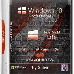 Windows 10 Pro x86/x64 Lite 1703.15063.296 For SSD by Xalex (RUS/2017)