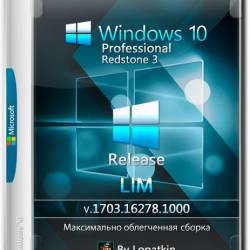 Windows 10 Pro x64 16278.1000 RS3 Release LIM (RUS/2017)