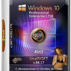 Windows 10 x86/x64 Pro & Enterprise LTSB 4in1 14393.1770 v.88.17 (RUS/2017)