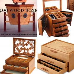 400 Wood Boxes / 400  