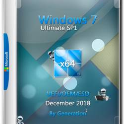 Windows 7 Ultimate SP1 x64 OEM Dec 2018 by Generation2 (ENG+RUS+GER+UKR)