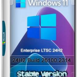 Windows 11 LTSC 24H2 Build 26100.2314 Stable (Ru/En/2024)