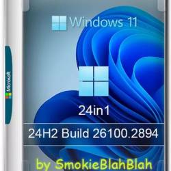 Windows 11 24in1+/- Office 2024 by SmokieBlahBlah 2025.01.15 (RUS/ENG/2025)