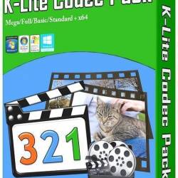 K-Lite Codec Pack 10.2.0 Mega|Full|Standard|Basic [En]