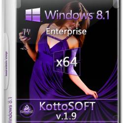 Windows 8.1 Enterprise x64 KottoSOFT v.1.9 (RUS/2015)