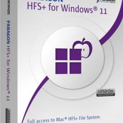 Paragon HFS+ for Windows 11.0.0.175