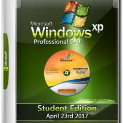 Windows XP Pro SP3 x86 Student Edition April 23rd 2017 ENG/RUS