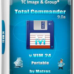 Total Commander 9.0a v.VIM 24 Portable by Matros (RUS/2017)