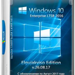 Windows 10 Enterprise LTSB x64 Elgujakviso Edition v.26.08.17 (RUS/2017)