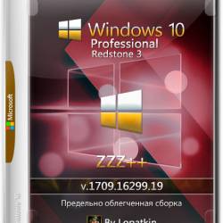 Windows 10 Professional x64 RS3 1709.16299.19 ZZZ++ (RUS/2017)