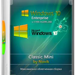 Windows 10 Enterprise x64 v.1709.16299.248 Classic Mini by Novik (RUS/2018)