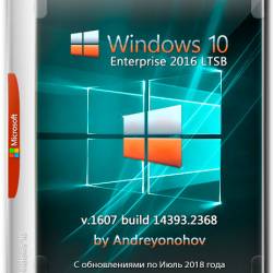 Windows 10 Enterprise LTSB x64 14393.2368 by Andreyonohov (RUS/2018)