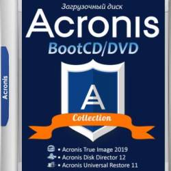Acronis BootCD/DVD by andwarez 28.03.2019 (x86/x64/RUS)