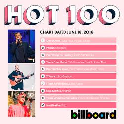 Billboard Hot 100 Singles Chart 18.06.2016 (2016)