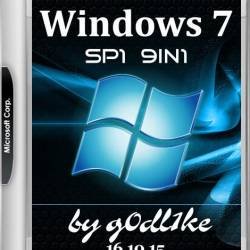 Windows 7 SP1 9in1 x86/x64 by g0dl1ke 16.10.15 (RUS/2016)