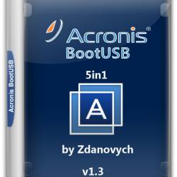 Acronis BootUSB 5in1 v1.3 by zdanovych (2017/RUS/ENG)