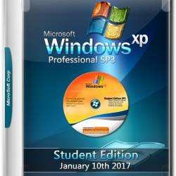 Windows XP Pro SP3 x86 Student Edition January 10th 2017 (ENG/RUS)