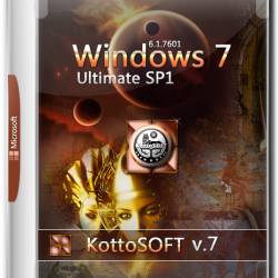 Windows 7 Ultimate SP1 x86/x64 KottoSOFT v.7 (RUS/2017)