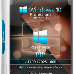 Windows 10 Professional x64 RS4 17025.1000 Prerelease PIP (RUS/2017)