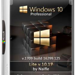 Windows 10 Pro x64 16299.125 Lite v.10.17 by Naifle (RUS/2017)