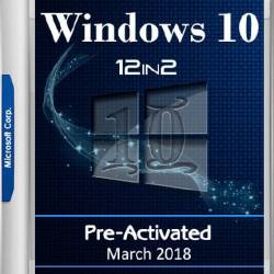 Windows 10 RS3 1709.16299.251 AIO x86/x64 12in2 Pre-Activated March 2018 by TeamOS (MULTi8/RUS/2018)