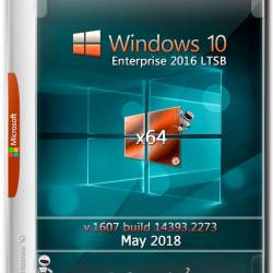 Windows 10 Enterprise LTSB x64 14393.2273 May 2018 by Generation2 (MULTi-7/RUS)