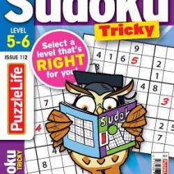 PuzzleLife Sudoku Tricky 56 - Issue 112, 2025