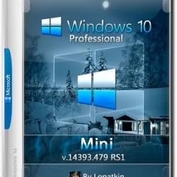 Windows 10 Professional x86/x64 14393.479 RS1 Mini (RUS/2016)