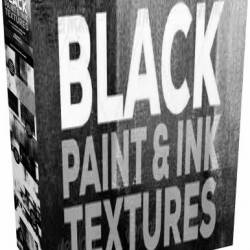 GraphicRiver - 30 Black Paint and Ink Textures