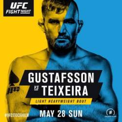  . UFC Fight Night 109. Gustafsson vs Teixeira.   [28.05] (2017)