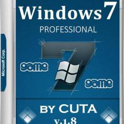 Windows 7 Professional SP1 x86/x64 Game OS 1.8 by CUTA (RUS/2017)
